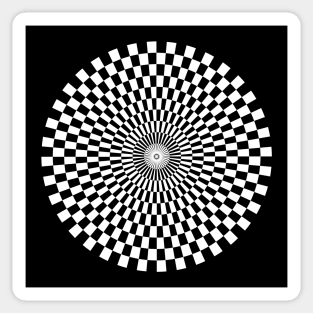 Mod Op Art Sticker